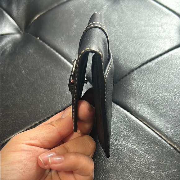 Coach Black Leather Wallets with Polished Finish - Picture 3 of 4